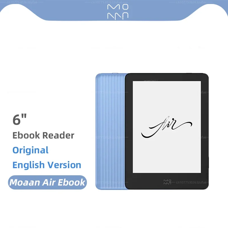 Moaan E-book  Ereader Air Version 6Inch E-ink Tablet E-book Quad-core Smart Reader 300PPI Screen Android 12 Electronic Book 32GB