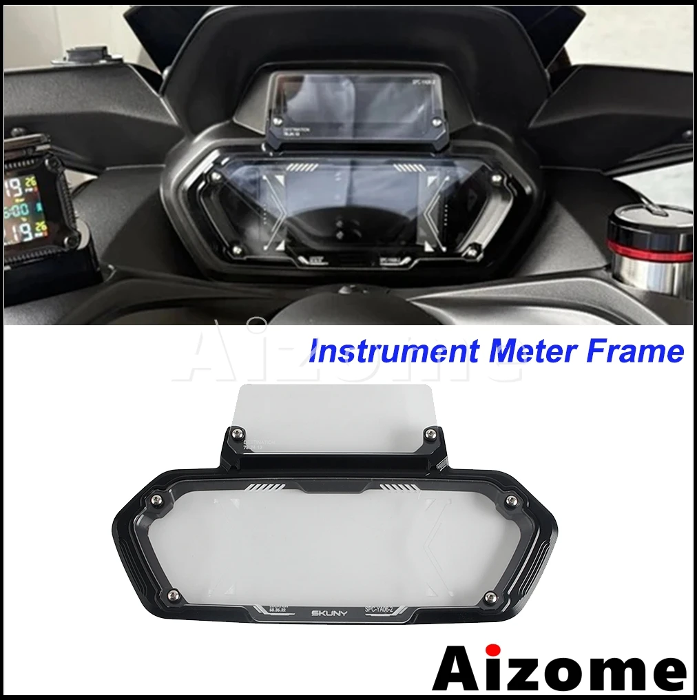 

Рамка счетчика дисплея прибора для XMAX 300 2023-25, защитная крышка спидометра мотоцикла, замена для YAMAHA XMAX 300