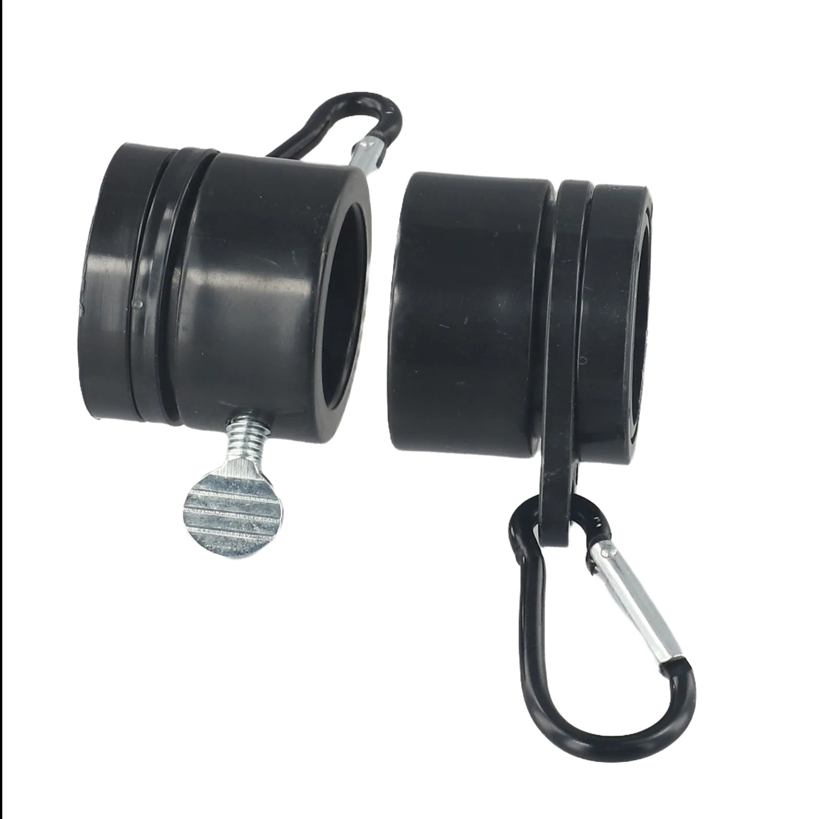 PVC-Kunststoff-Drehring-Montage ringe 2 Stück 22mm Grad drehbares Zubehör Flaggen montage ringe Fahnenmasten