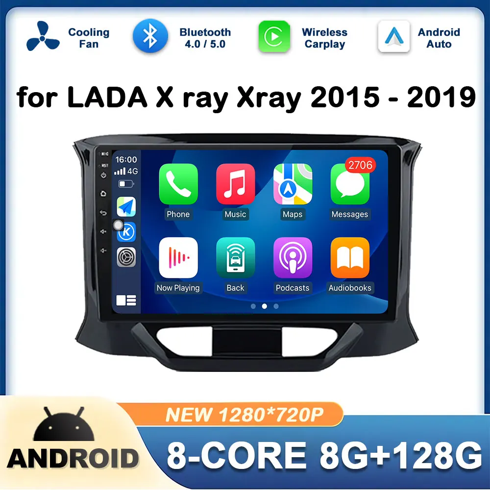 

Autoradio DSP Stereo for LADA X ray Xray 2015 - 2019 Car Video Multimedia Player Intelligent System GPS Navi Bluetooth Head Unit