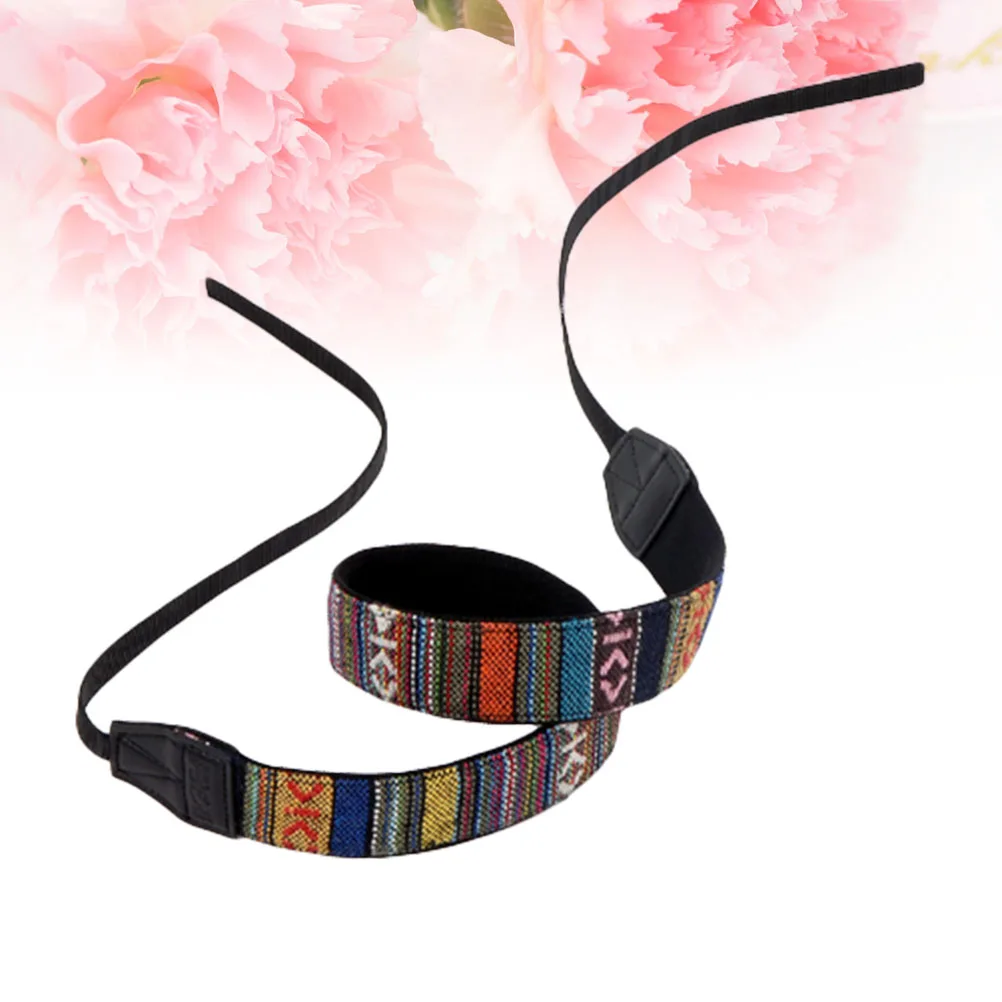 

Multi-Color Retro Vintage Strap Belt Soft Cotton Webbing For Dslr Comfortable Photography Accessory Camera Straps