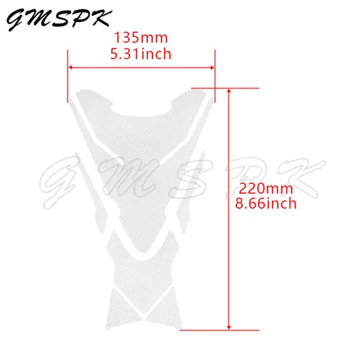 Motorcycle Accessories Universal Tankpad Sticker Frosted Oil Gas Fuel Tank Pad Stickers Protector Decals Decoration - Image 12