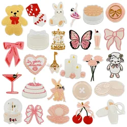 Emblem Clothing Accessories Badge Sticker Embroidered Embroidery Sticker Iron-on Patches