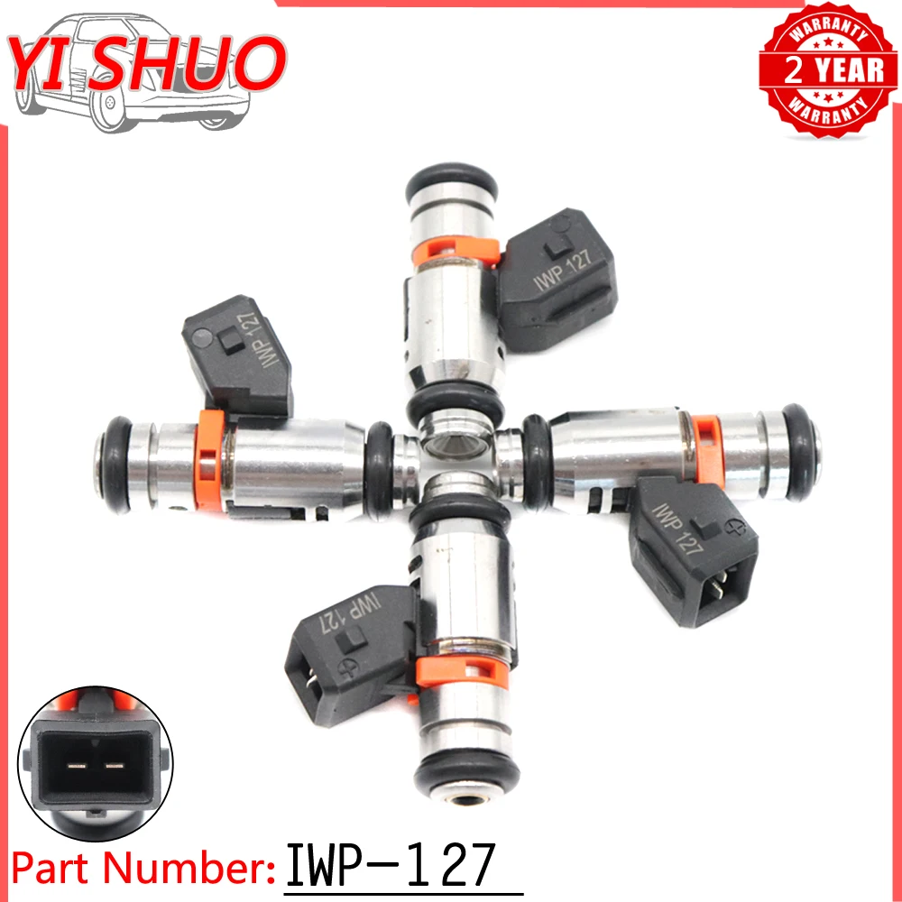 Car Fuel Injectors Nozzle IWP-127 For Ford 1.6L Fiesta Ecosport Flex 2003-2006 2N1 U9F 593JA