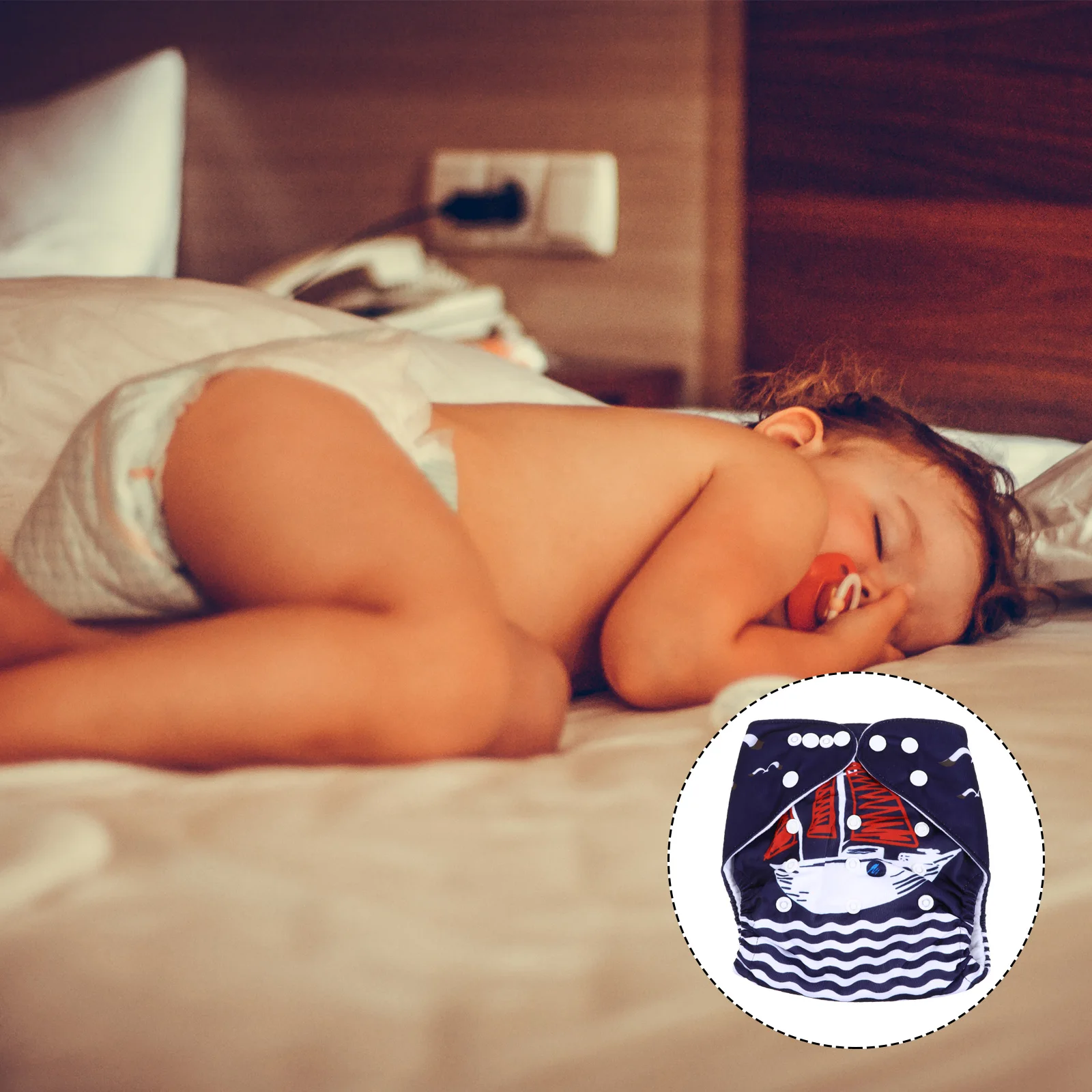 

WaterProof BabyDiapers BreathableTrainingPants UnisexPolyester ReusableWashableDiaper LeakProof InfantLearning Pants Toddler