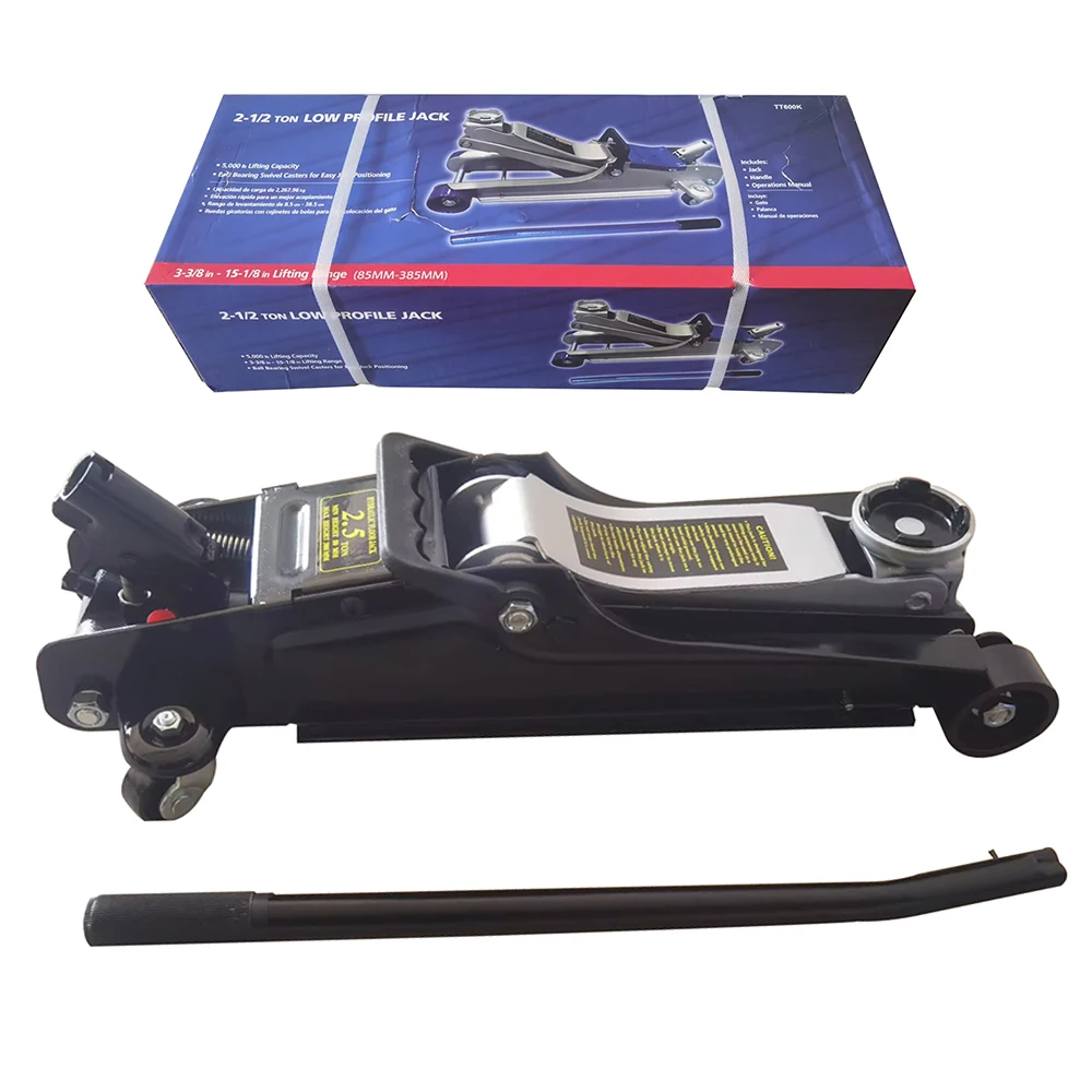 2.5 Tons Ultra-low Horizontal Jacks Auto car sedan SUV hydraulic floor lifting jack for wheel stand auto repairing tire tyre