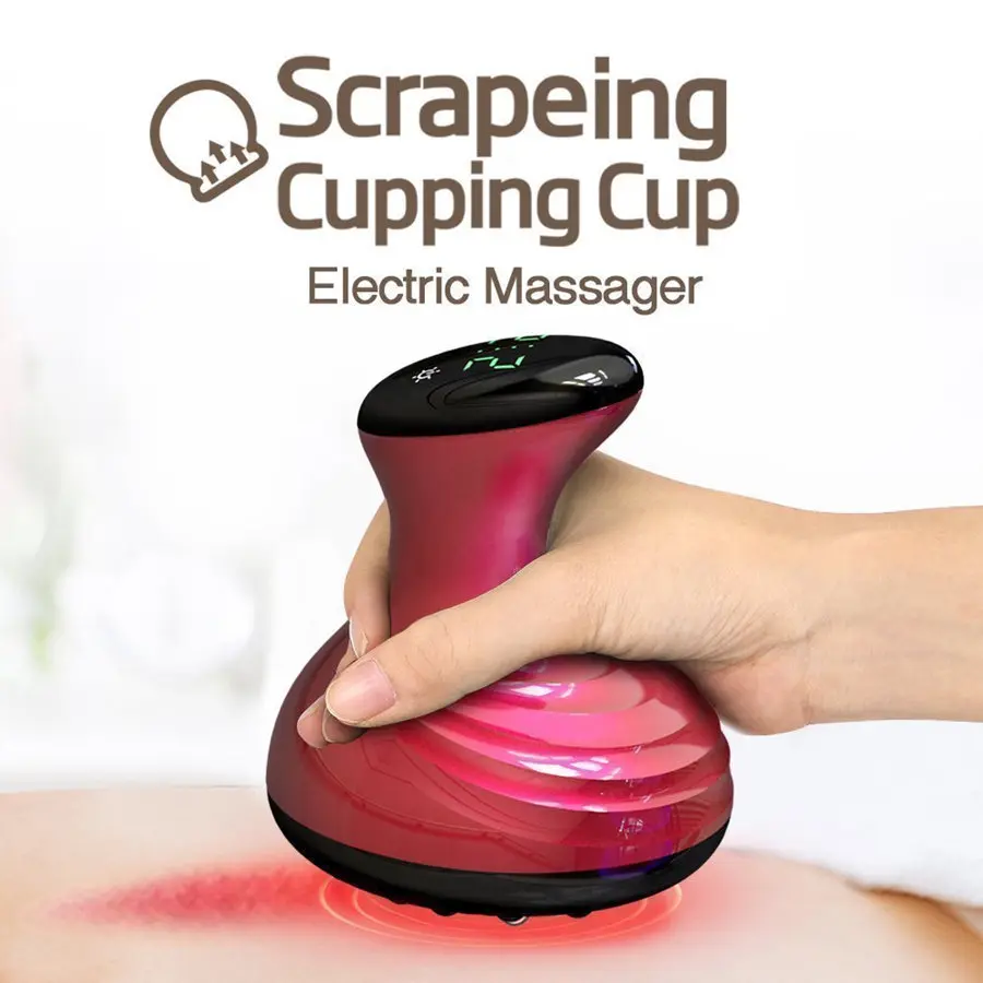 

Electric gua sha massaging device, body gua sha, heat removal, relaxation, vacuum suction force, Type-C, USB charging