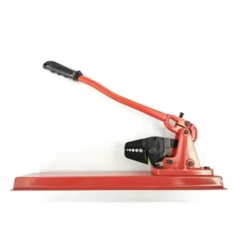 24-Inch Industrial Grade Bench Mount Hydraulic Swaging Tool Multi-Function Crimper Press for Cable Wire Rope & Ferrules Die Set