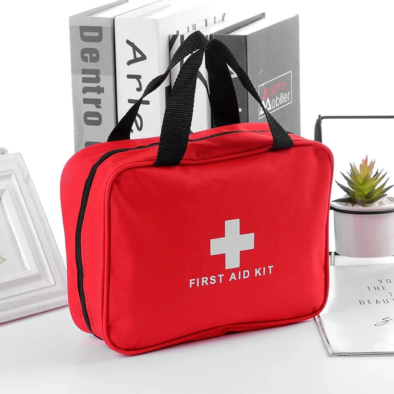 Portable Medicine Bag First Aid Kit Medical Emergency Kits Organizer Outdoor Household Medicine Pill Storage Bag