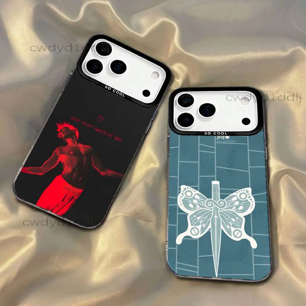 

J-JOJI Piss In The Wind Phone Case For iPhone 17,16,15,14,13,12,11,X,8,7,Pro,Max,Plus,SE4,Air,Mini IMD Gray Hard Matte