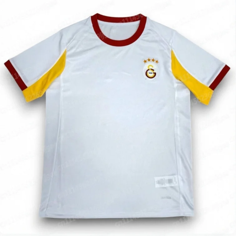 Galatasaray, Türkei 2026 Bestseller Fußballtrikot Sommer-Sport-Oversize-T-Shirt Schnelltrocknend Familienoutfit – Detail 5