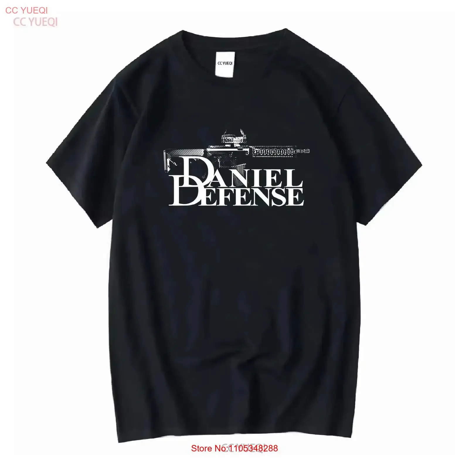Daniel Defense Firearms Sports Logo T Shirt Heavy Cotton Size 4XL vintage Washed graphic Casual Top For Everyday Wear homme
