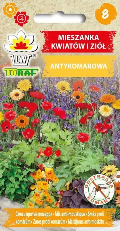 Blend of Flowers Against Komarom 1G flower seeds for TORAF garden home