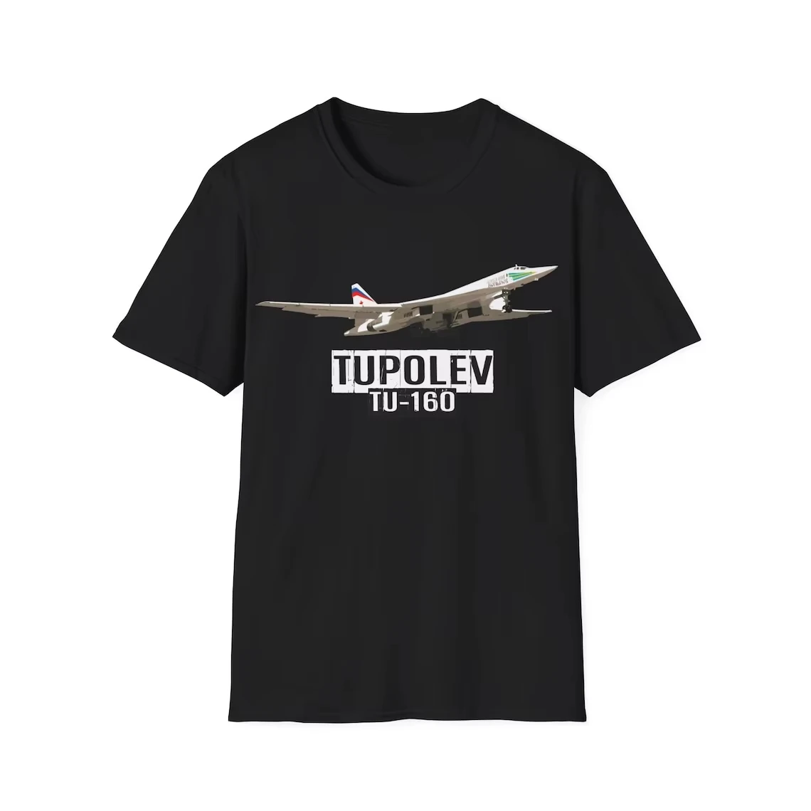 

Russian Air Force Tupolev Tu-160 Heavy Strategic Bomber T-Shirt 100% Cotton O-Neck Short Sleeve Casual Mens T-shirt Size S-4XL