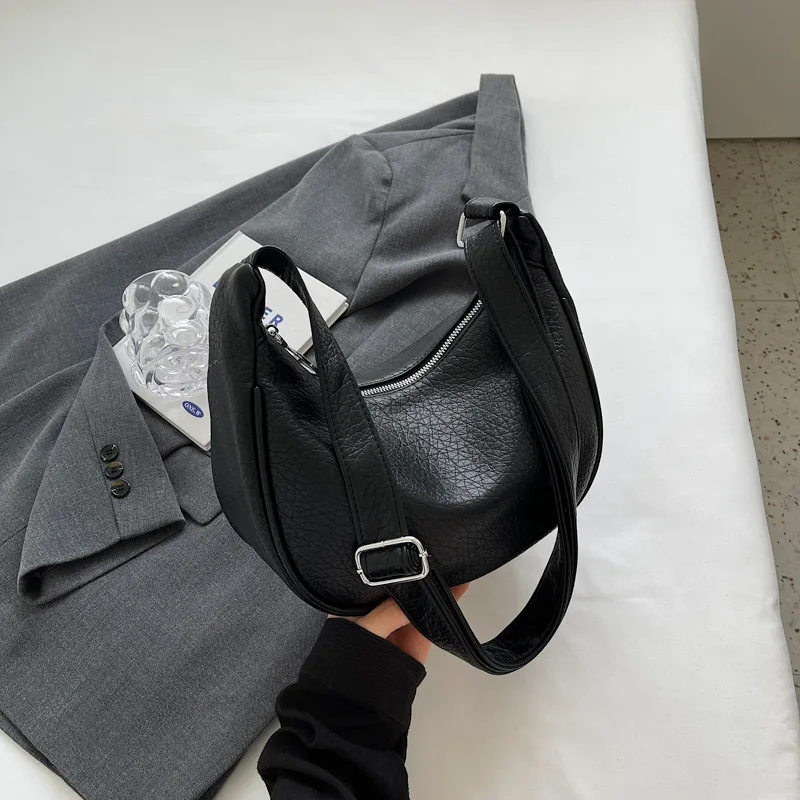 여성을 위한 새로운 패션 질감 숄더백, 대용량 통근 가방