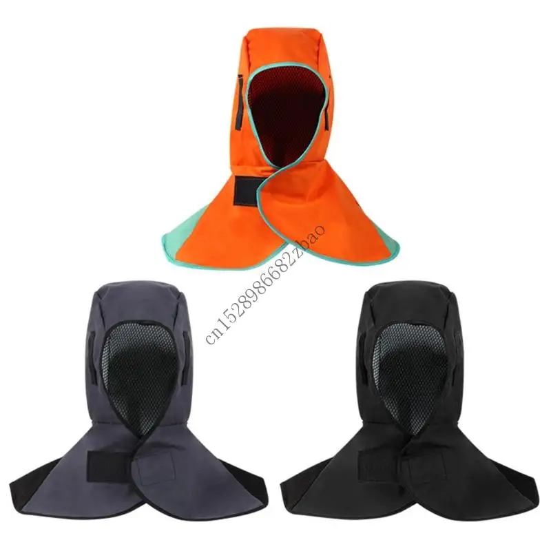 

H7EA Full Protective Welding Hood for Men Washable Breathable Welding Neck Cover