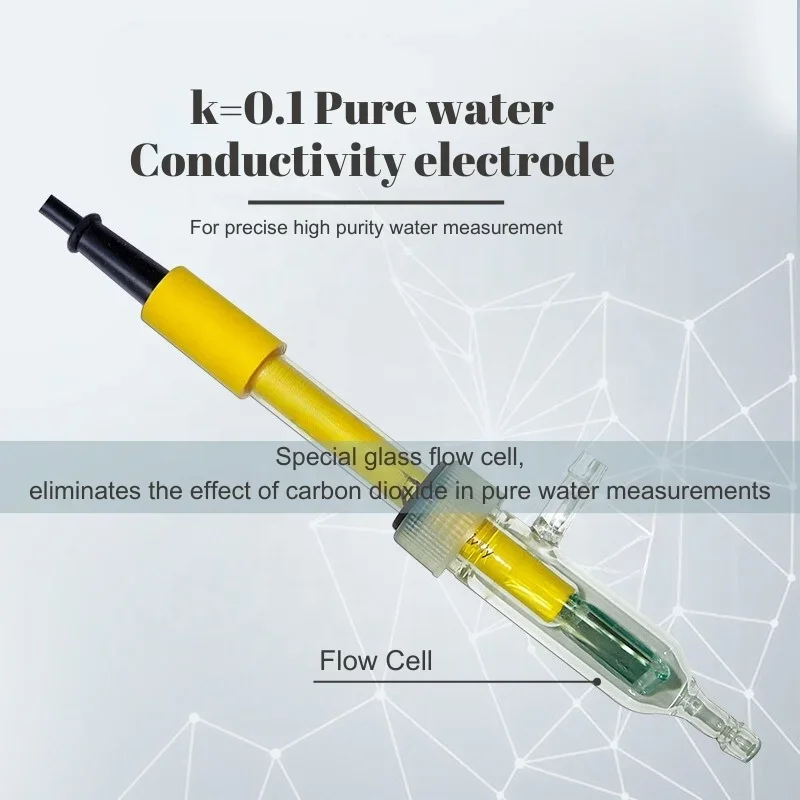 

НОВЫЙ ручной измеритель специального сопротивления очищенной воды с элементом 0,1 электродом проводимости для электрооборудования дистиллированной воды RO Fi