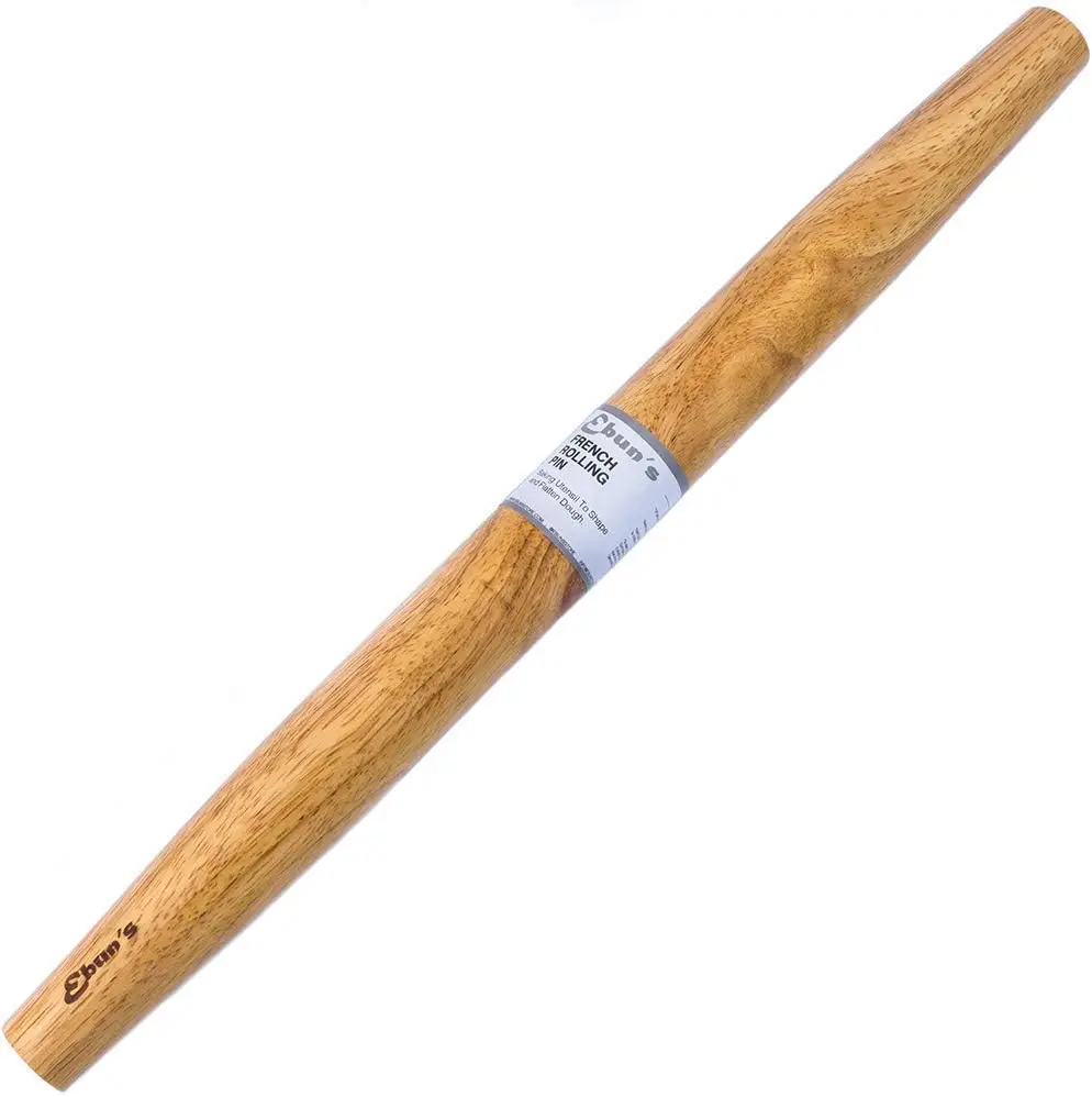 

18 Inch Wooden French Rolling Pin for Baking Pizza, Pie Crust, Cookies & Pasta – Essential Kitchen Tool for Bakers & Chefs