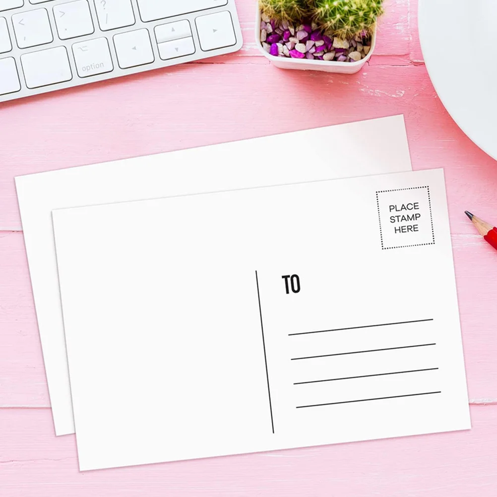 بطاقات بريدية فارغة قابلة للكتابة 10 قطعة مجموعة بطاقات المعايدة لرسائل الأعمال الشخصية بطاقات بريدية ذاتية الصنع بطاقات ورقية صغيرة السائبة