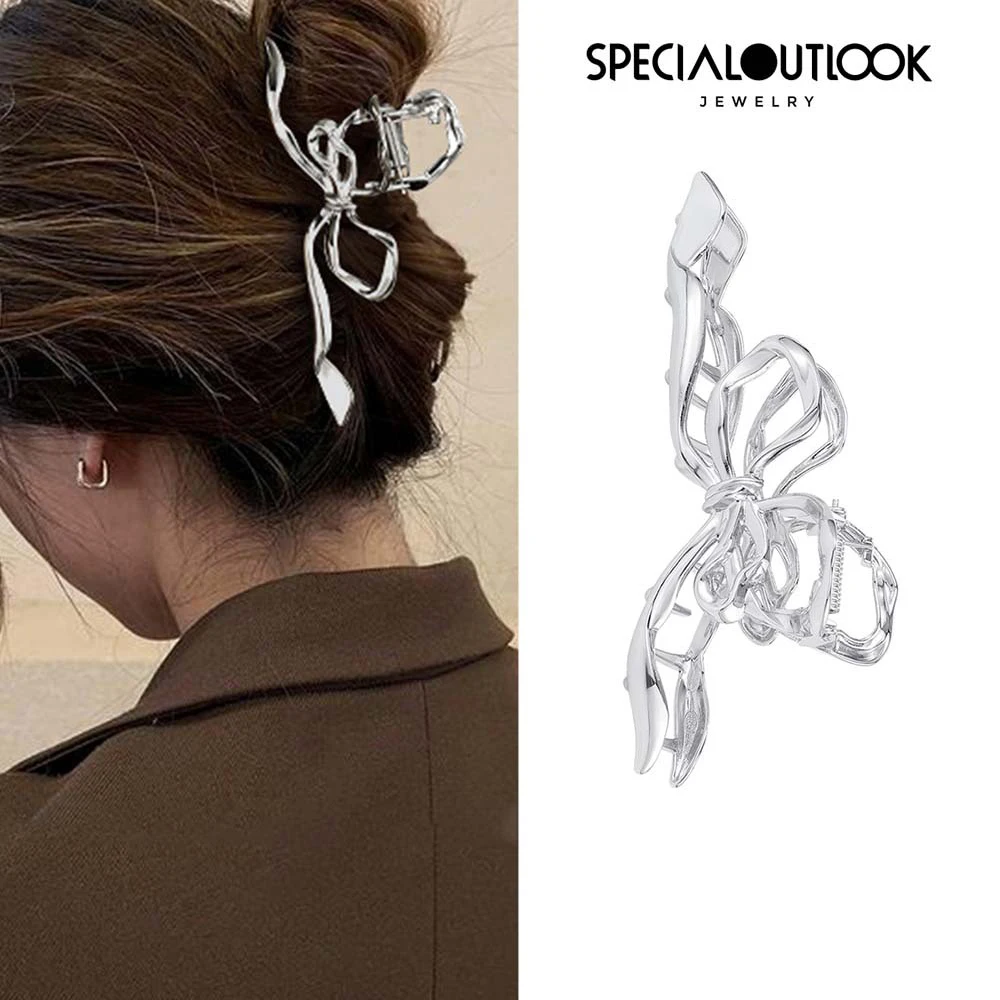 Moda metallo stella capelli artiglio clip per le donne ragazze morsetti corea geometrica capelli granchio forcine Hairgrips copricapo accessori per