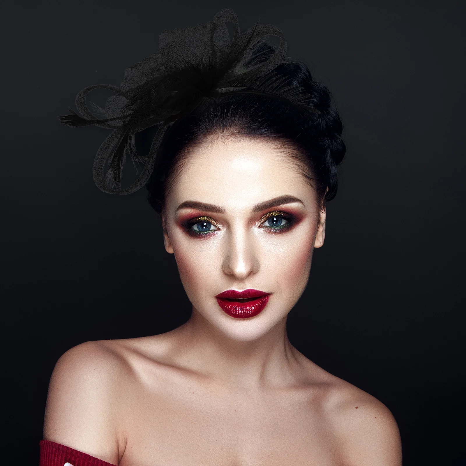 

Retro Fascinator Hat Vintage Hair Accessory For Women Girls Tea Party Wedding Carnival Festival Cocktail Hats