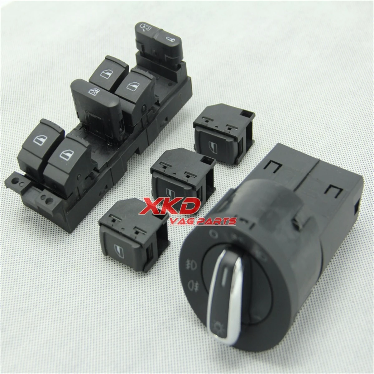 Headlight Side Window Glass Switch Button Fit For V-W Golf Jetta MK4 Passat   1C0 941 531 A   1J4 959 857 D   3B0 959 855 B