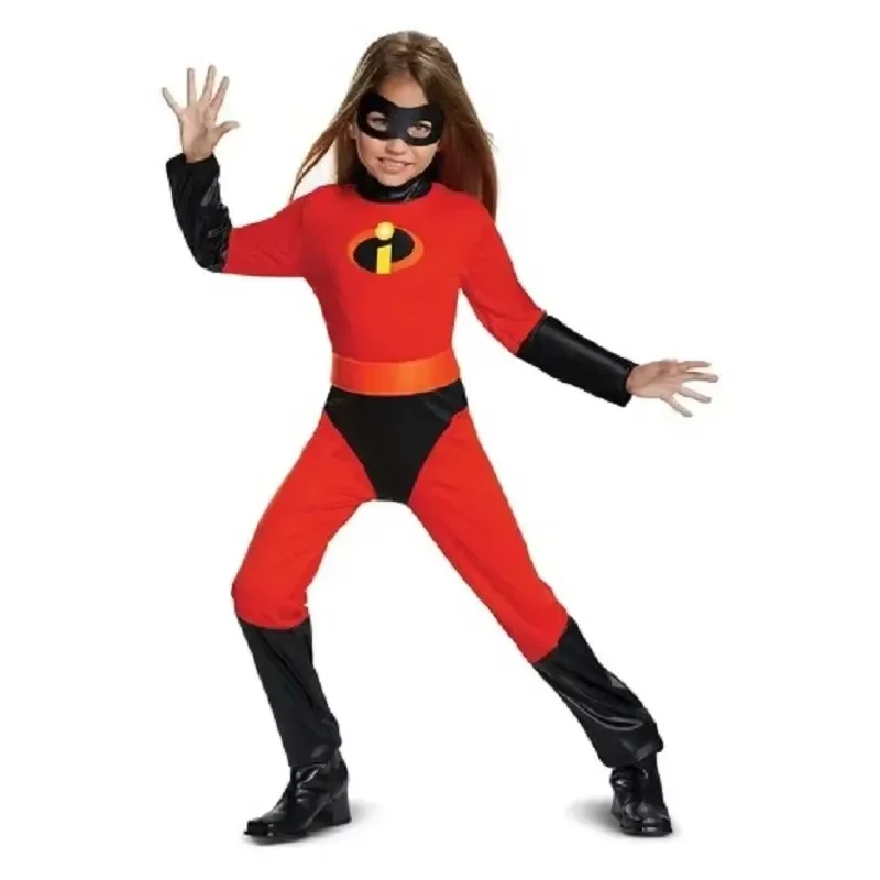 Costume d'Halloween pour Enfants Combinaison en Verre Cosplay Déguisement de Héros Souriant Nouvelle Collection