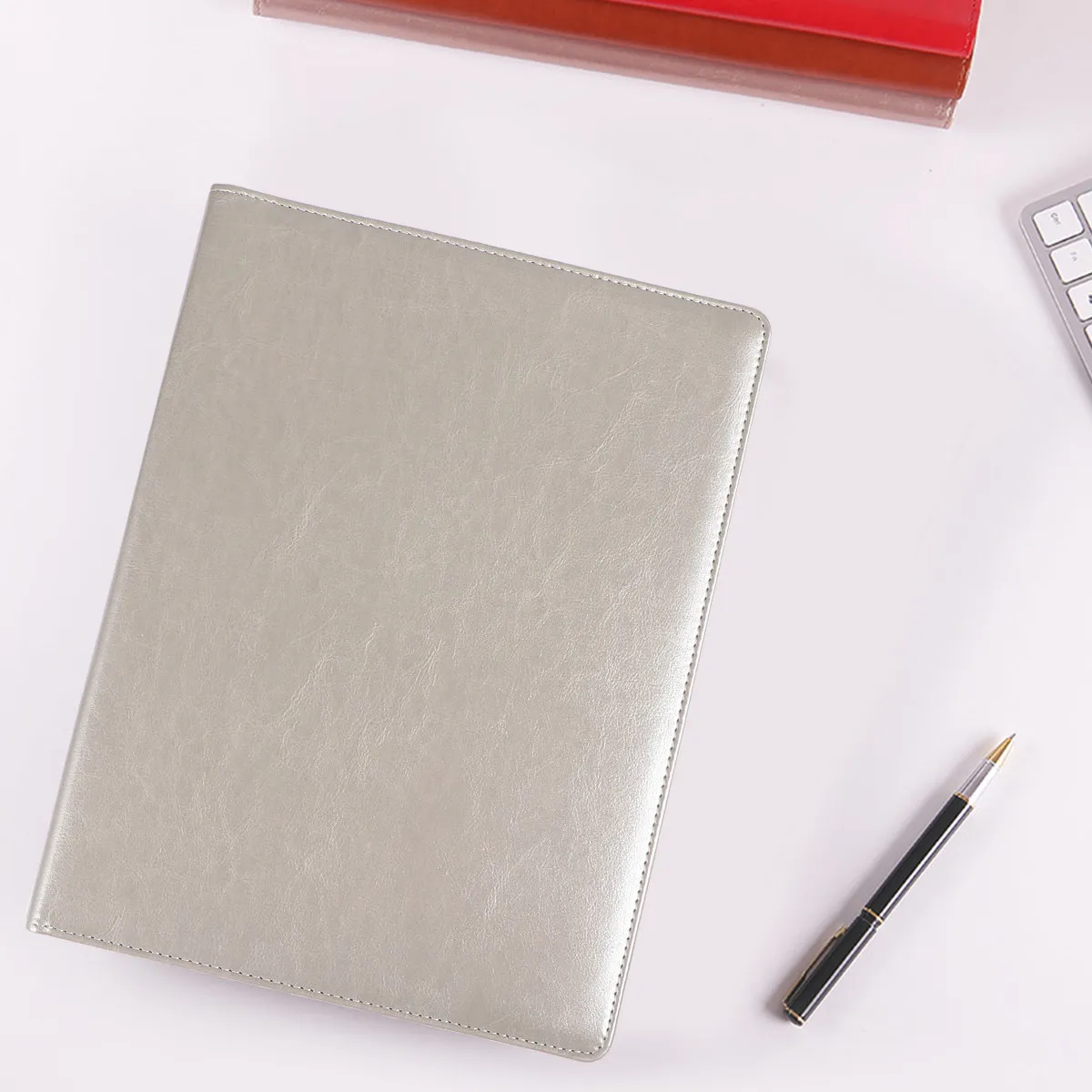 1Pcs Business Document Folder High-Quality Waterproof Oil Resistant A4 File Holder Portable Office Presentation Document