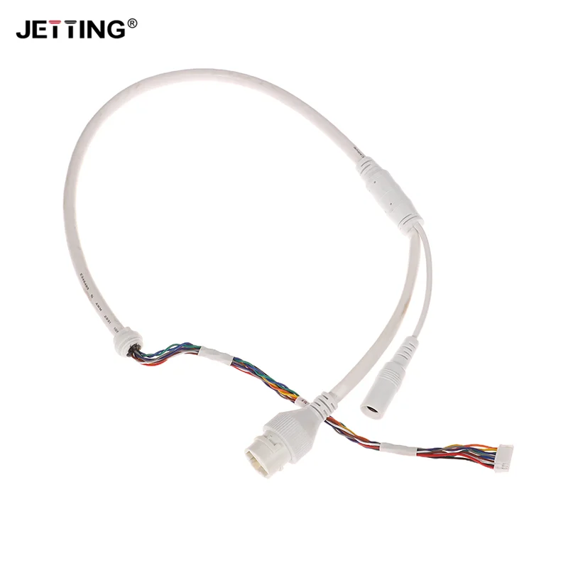 High-quality 1Pcs Ethernet Lan Cable PoE RJ45 Network Cable 10 Pin 10 Core For Hikvision Network Ip Camera