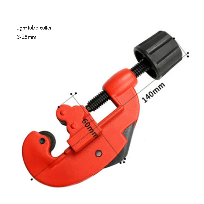 3-28Mm Ống Ống Cắt Nặng Vết Cắt Bằng Đồng Nhôm Ống Nhựa Mới
