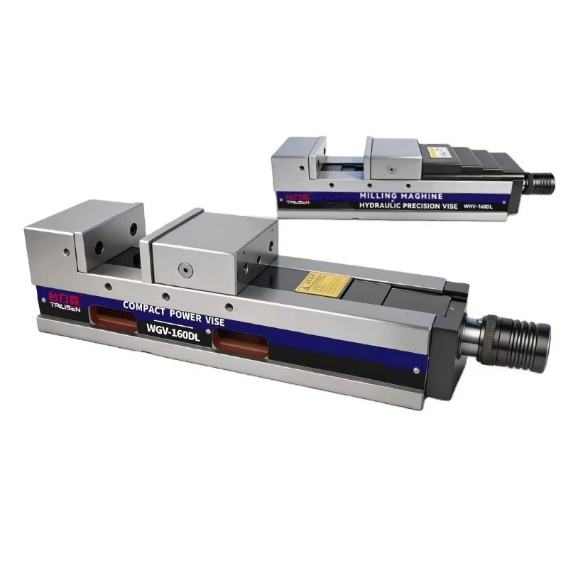 MC High Precision 4" 5" 6" 8" Hydraulic Heavy D/uty Bench Vise Flat Jaw Vice Clamp for CNC Milling Drilling Machine