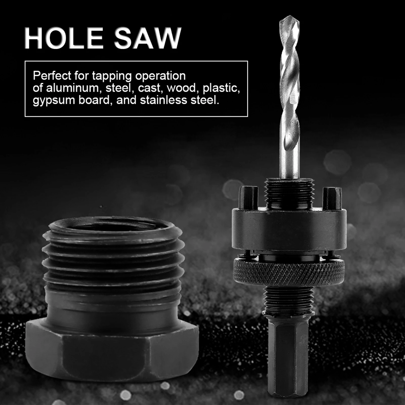 Metal Circular Round Drill Cutting Steel Hole Saw Cutter Tool Circular Hole Saw Cutter Tool Hole Saw Kit Metal Hole Saw