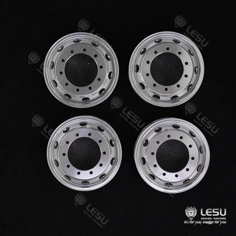 Metal Dual Rear Hub for 1/14 LESU Wheel Reduction Axles RC Tractor Truck Hydraulic Dumper Electric Cars Vehicles Toys for Adults