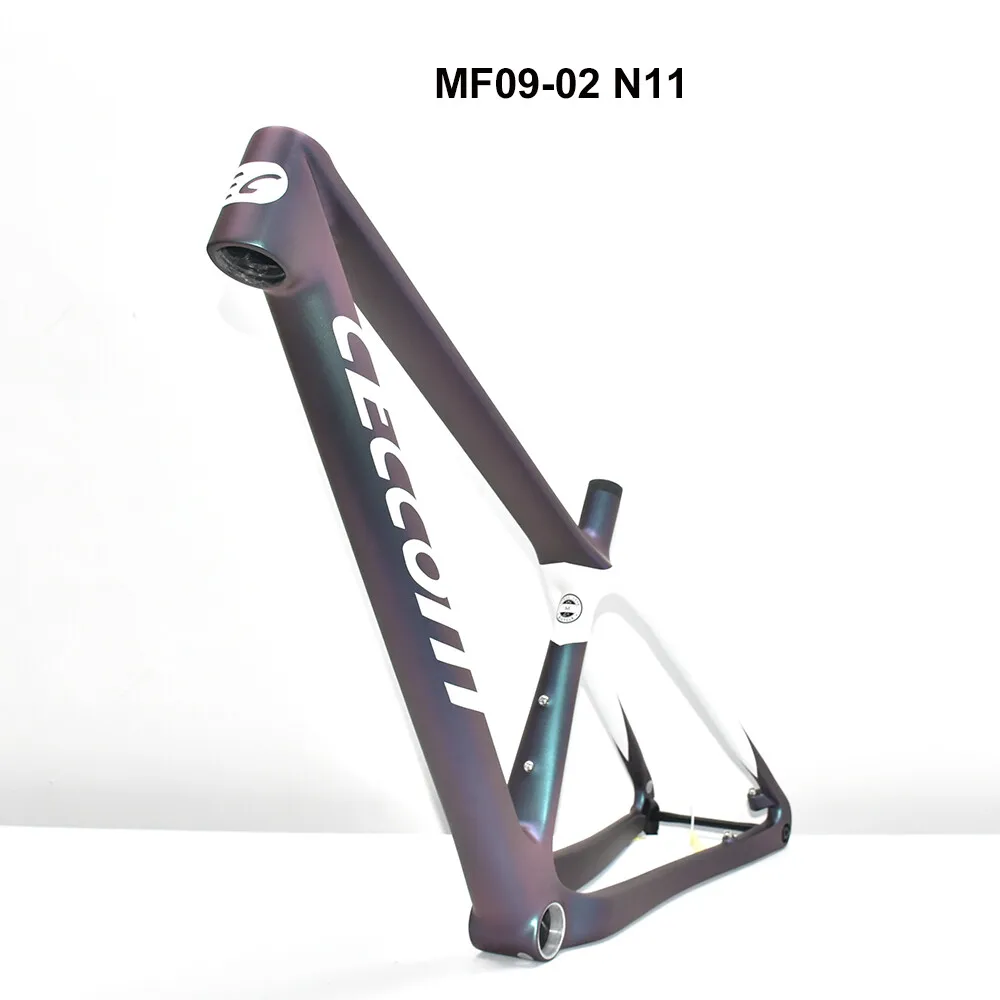 2025 CECCOTTI 29er إطار MTB من الكربون، إطار جبل كابل مخفي كامل، تعزيز ركوب الدراجات مع دعامة سفلية لخيط T47، 148*12 مم