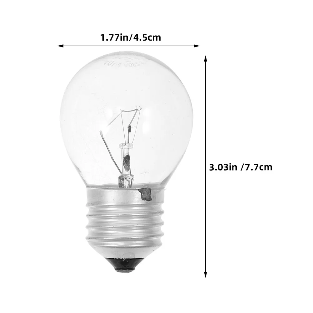 6Pcs E27 Filament Light Bulbs Clear Bulb LED Decorative Bulb Lamp Long-Lasting Stable Performance Living Dining Room Lighting