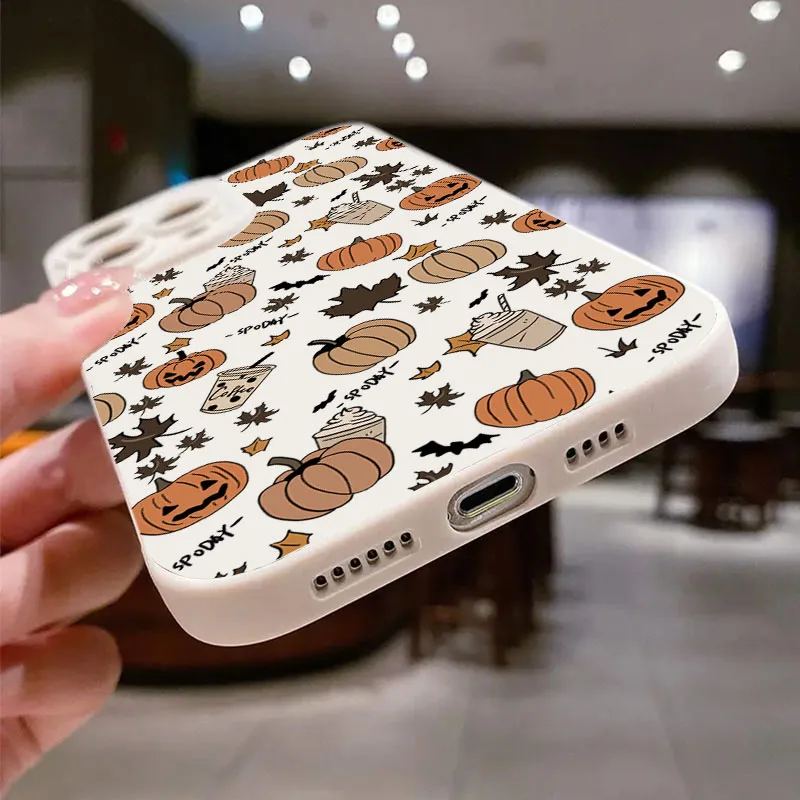 Capa de Silicone Halloween para Xiaomi Poco F7 F6 F5 Pro 5G - Imagem 4