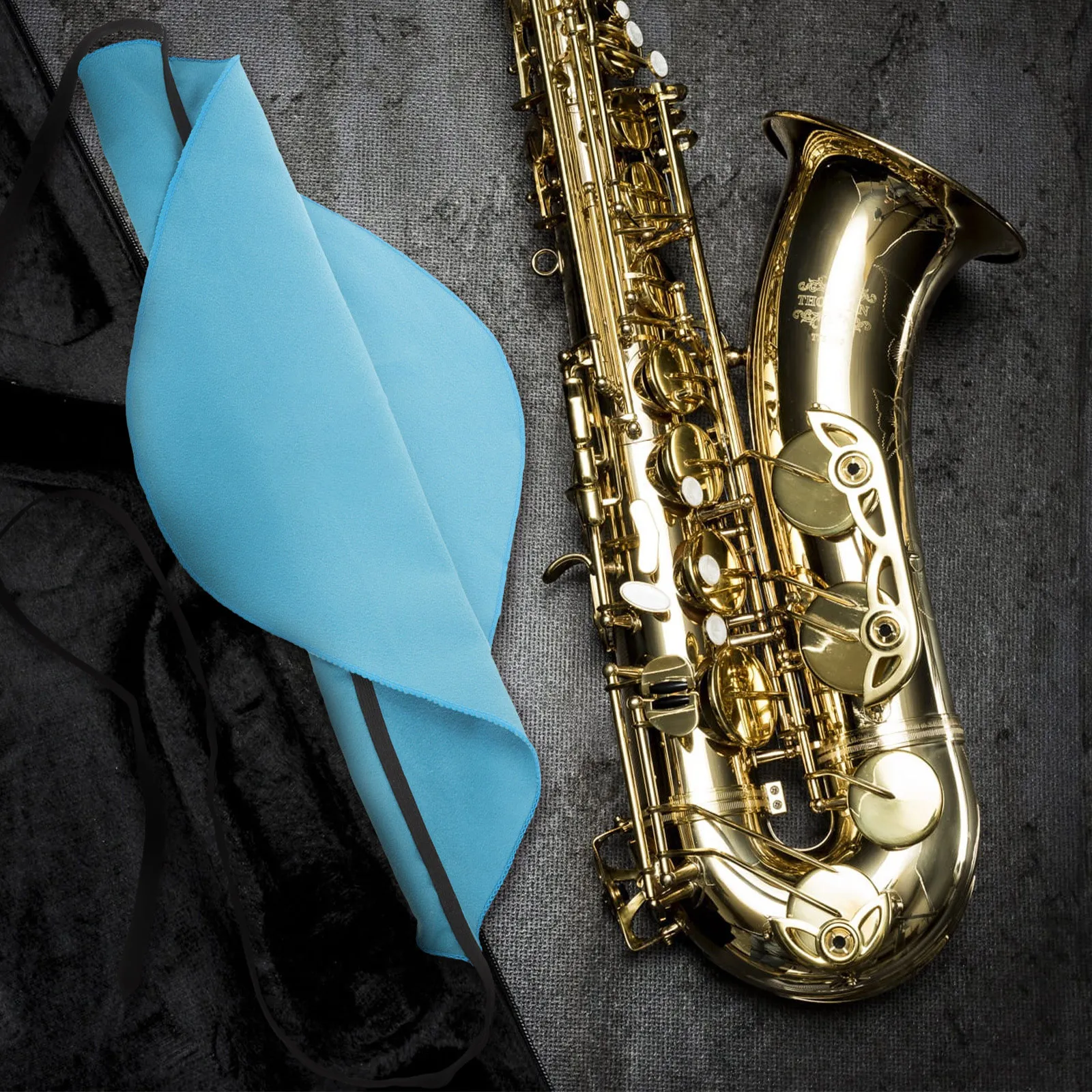 Flute Cleaning Cloth Saxophone Care Tool Piccolo Clarinet Maintenance Accessory Quick Dry Soft Absorbent Long Life Universal