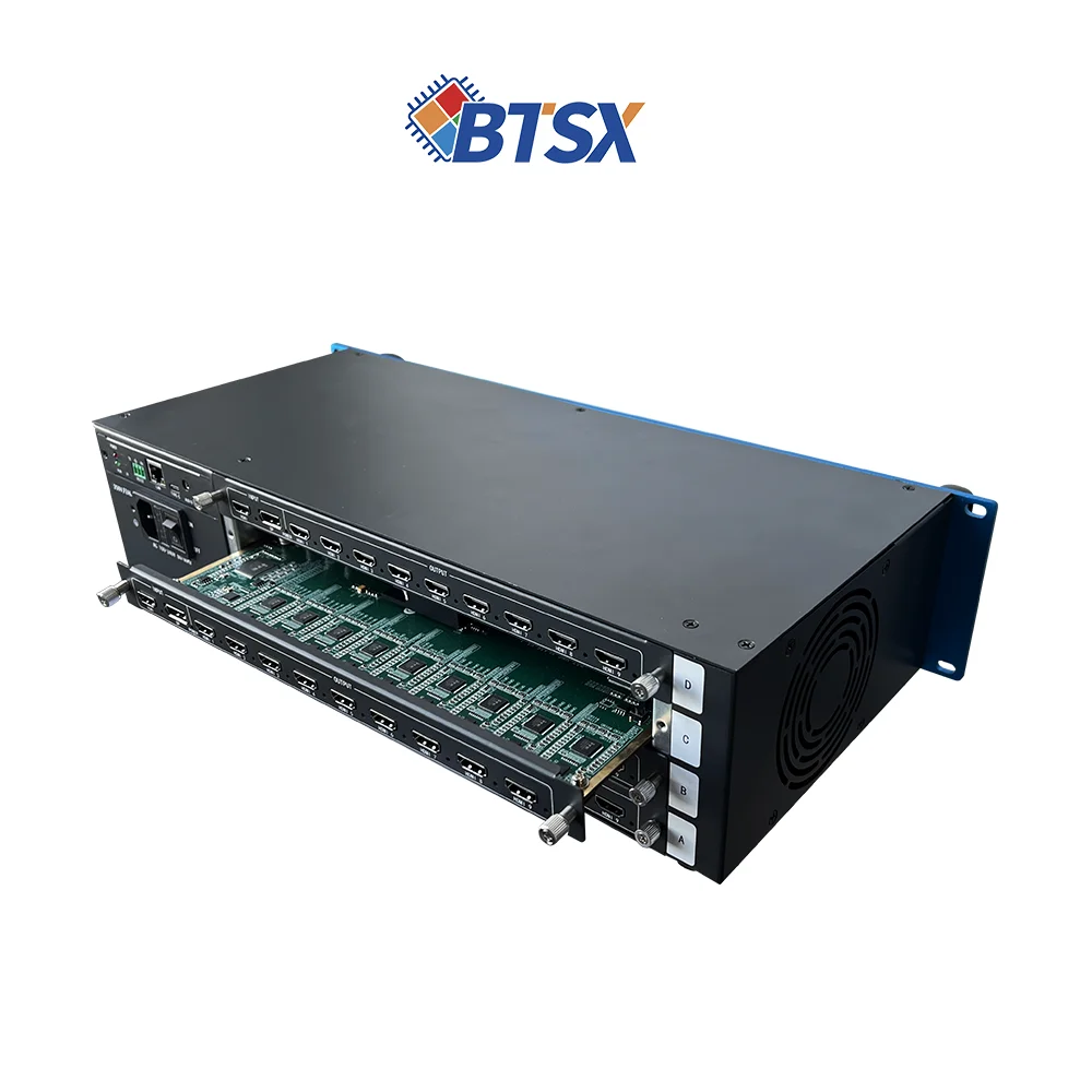 8K60 4-in-36-out Pixel-to-pixel Video Processor 6X6 4X9 Exhibition Display Video Wall Controller Large Screen Splicing Splitters