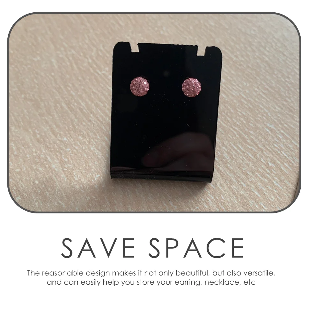 10 قطعة حامل عرض قلادة القرط حامل مجوهرات أكريليك منظم ديكور متعدد الاستخدامات حامل عرض المجوهرات