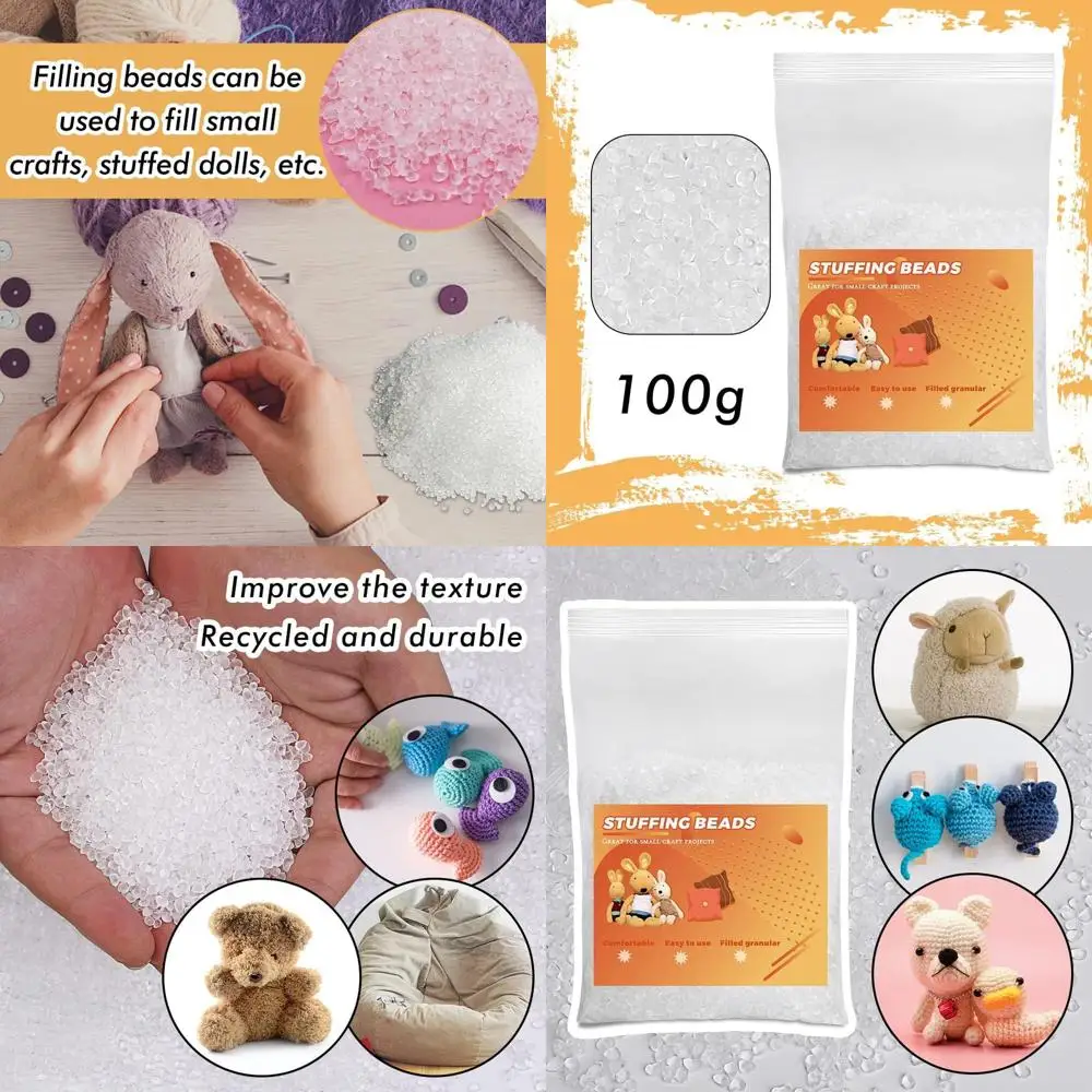 

Stuing Beads, 3.5oz Weighted Pellets or Stued Animals, Crat Rubber Beads or Stuing Animals, Heavy iller or Crats - 100g