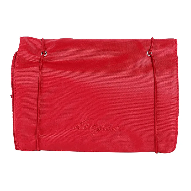 Ladies Organizer For Makeup Bags 4PCS Separable Pouch Oрганайзер Rope Strap Sac Foldable Mesh Cosmetic Bag Kосметика для макияжа