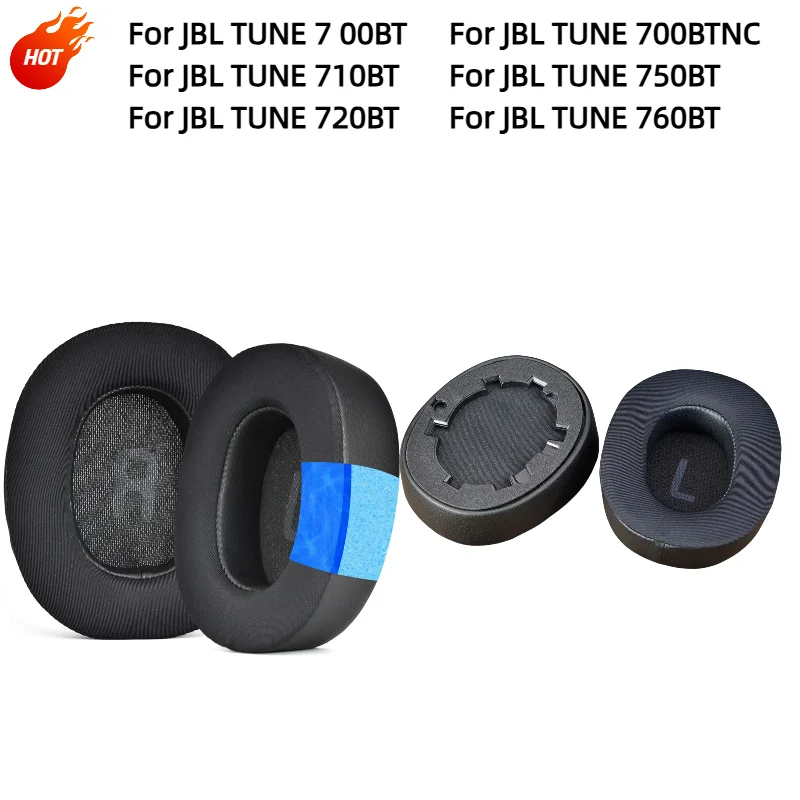 Амбушюры, совместимые с JBL TUNE 700BT/710BT/720BT/700BTNC/750BT/760BT, сменные наушники, подушечки, чехлы для ушей