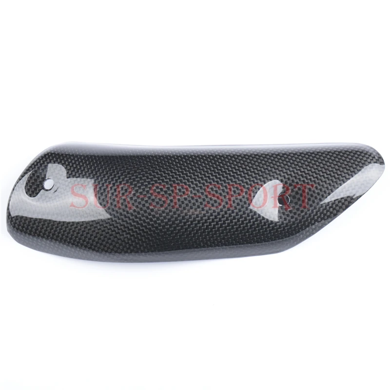 Exhaust Pipe Heat Shield Cover Guard Fairing  For Ducati 749 999  Full Carbon Fiber 100%