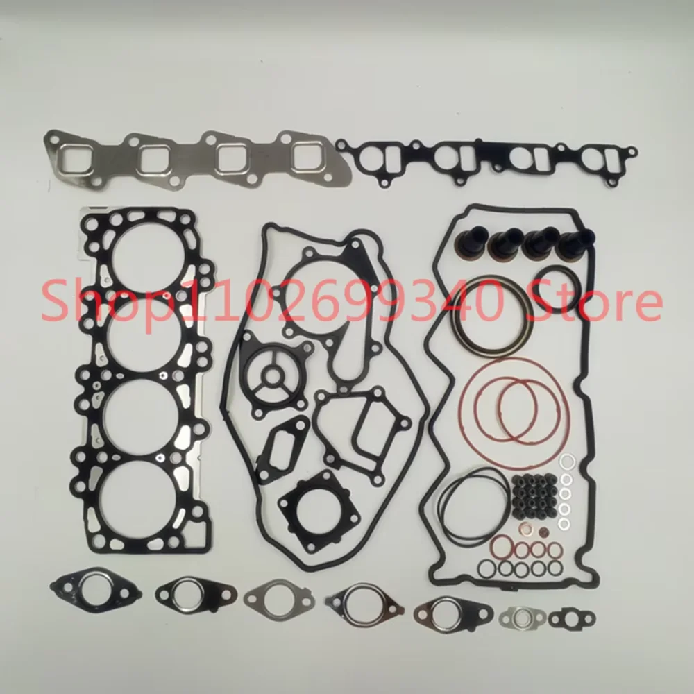 YD25 YD25DDTI Engine Repair Kit 10101-VK528 10101-VK586 Complete Gasket Set For Nissan Engine D40 Navara R51 Caravan 2.5L