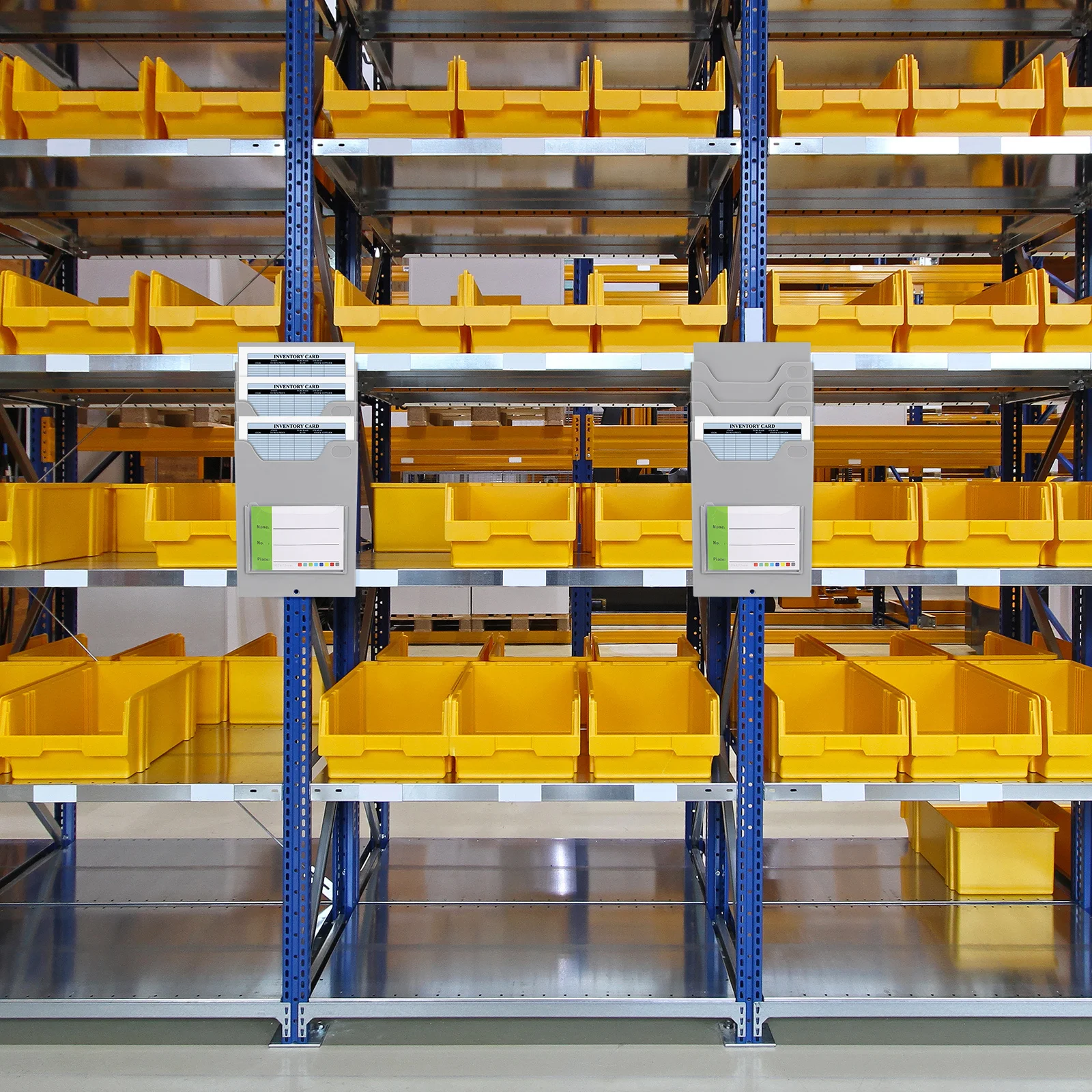 

Material Cards Rack Supplies For Time Cards Holder Goods Information Manager Organizer