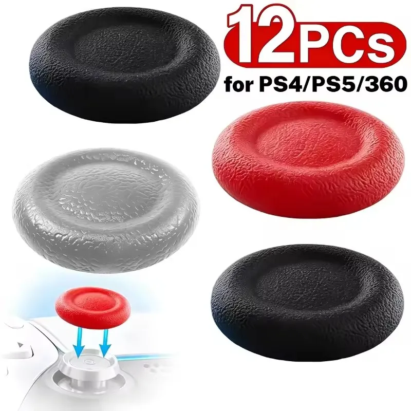 1-20Pair Joystick Protectors Elastic TPE Anti-Wear Protector Ring Cover for PS4 PS5 360 Game Joystick Protective Accessories