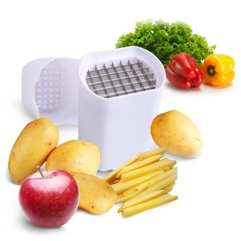 

French Fry Cutter Natural Cut Rapid Slicer Vegetable Potato Tool Food Veggie Dicer Veg Chopper Kitchen Gadgets For Use Pelador