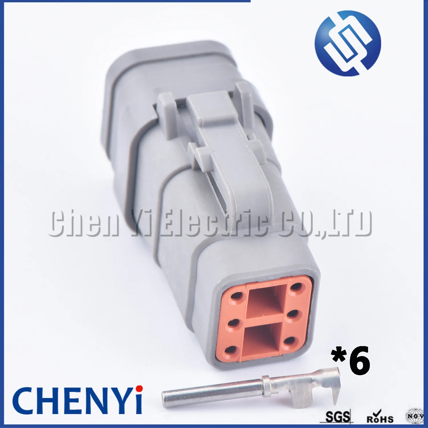 6 Pin Deutsch DTM male female Auto Waterproof Wire Connector Grey Socket Plug DTM06-6S-E007 DTM06-6S DTM04-6P ATM06-6S ATM04-6P