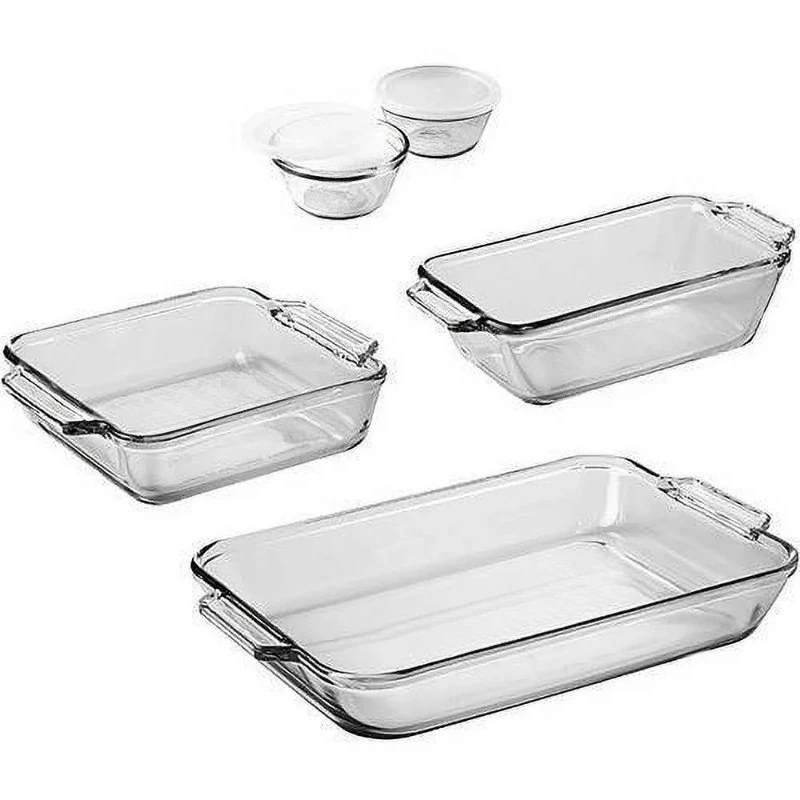 

7 Piece Glass Bakeware Set Glass Baking Dish Set