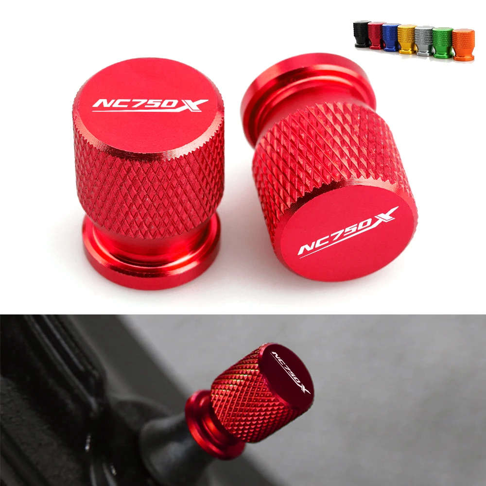 

For Honda Nc700 Nc700x Nc750 Nc750x CNC Aluminum Tire Valve Cap Stem Cover Plug Nc 700 700X 750 750X Motorcycle Accessories